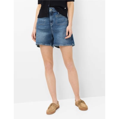 Brax Dames   Style BEACH B USED REGULAR BLUE, denim blauw regular, maat 40