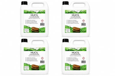 Hucil Schoonmaakazijn - 4x5 liter - azijn - reiniger - ontkalker - azijnzuur - voordeelverpakking