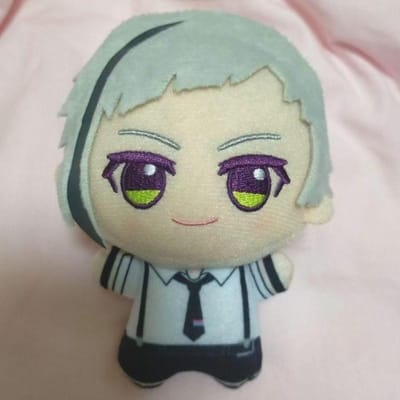 Hete Japanse Anime Prototype Bungo Stray Dogs Pluche Pop Schattige Cartoon Randfiguren Knuffeldieren Pluche Speelgoed Pop Sleutelhanger Cadeaus Normal version--10cm