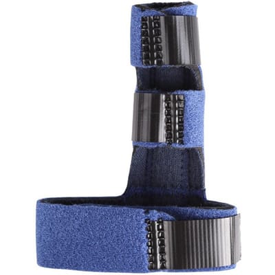 Trigger Vinger Spalk Brace Handen Verstelbare Vingerspalken Middelvinger Ondersteuning black