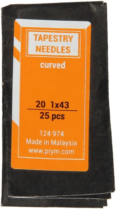Borduurnaalden l: 43 mm 20 met scherpe punt 25stuks