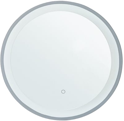 BRINAY - LED-spiegel - Zilver - Glas