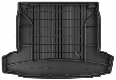 FROGUM TM Kofferbakmat - Geschikt voor CITROEN C5 III Sedan (2008-2019) - Met zij-uitsparingen - TPE Rubber - Zwart