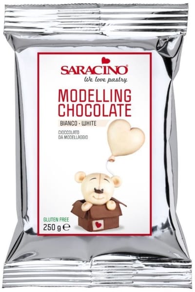 Saracino Modelleerchocolade Wit 250g