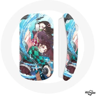 Draadloze muis Tanjiro en Nezuko Kimetsu geen Yaiba Anime
