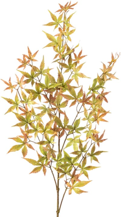 Emerald - Kunsttak Japanse esdoorn 100cm groen/bruin - Kunstplant voor binnen