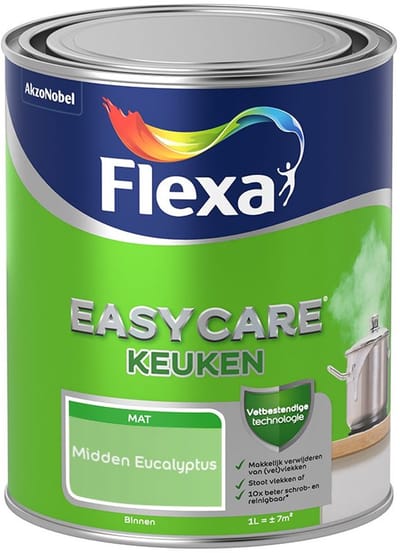 Flexa - Easycare Keuken - Midden Eucalyptus - Mengverf - 1 L