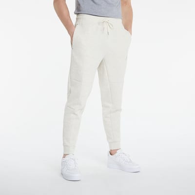 Nike Sportswear Tech Fleece - Trainingsbroek - Maat XXL - Wit/Heather / Wit - Tech - Training - Heren Trainingsbroek voor Mannen