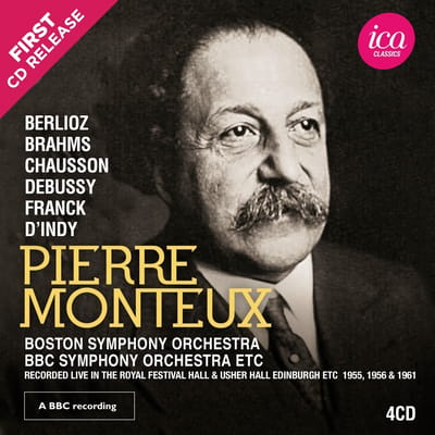 BBC Symphony Orchestra, Pierre Monteux - Berlioz, Brahms, Chausson, Debussy, Franck, D'Indy: Works For Orchestra (4 CD) (Remastered)