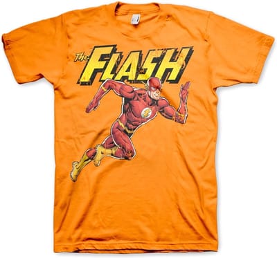 The Flash Hardloop-T-shirt oranje