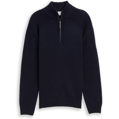 Tom Tailor Troyer gebreide trui met ribdetails