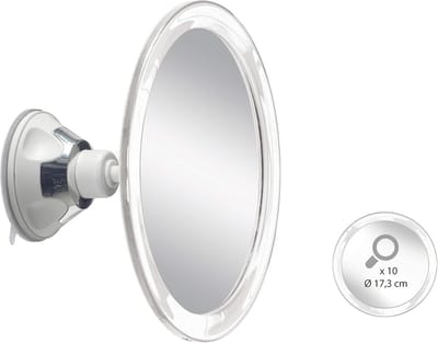 Vergrootspiegel - Make-up spiegel - Precisiewerk - 360 graden draaibaar - 10 stuks - Transparant