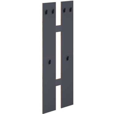 Houten set halmeubelen Garderobe kapstokken Garderobepaneel Salia M