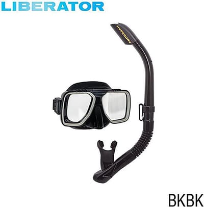 TUSAsport UC5019 Liberator Snorkelset | Comfortabel Liberator Masker & Semi-Dry Snorkel voor Heldere & Veilige Snorkelervaring