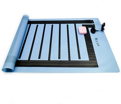 Bedplassen Alarm - Zindelijkheidstraining Alarm - Patiënt Bewaking - Draadloos 100m Bereik - 55 x 90 cm - Wit