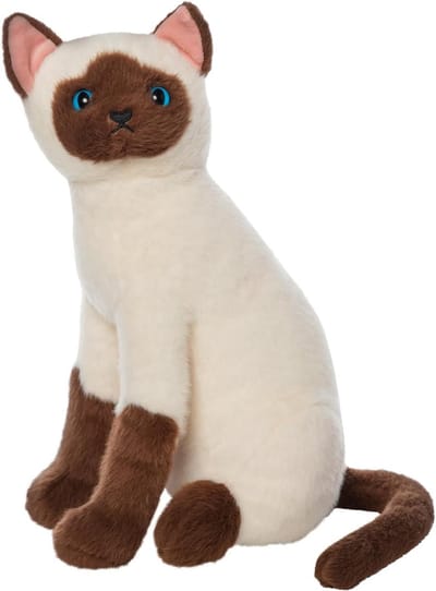 Pluchen Siamese Kat Knuffel - Zacht en Knuffelbaar Speelgoed