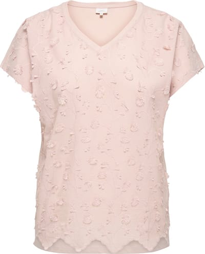 ONLY CARMAKOMA CARLULU S/S V-NECK TOP BOX JRS maat S=42/44