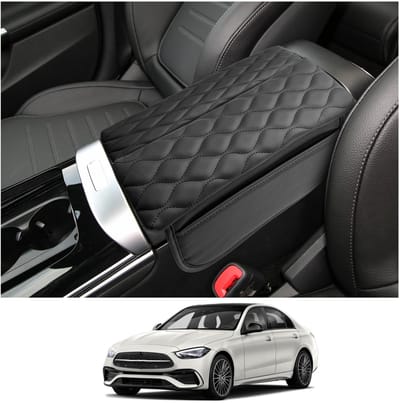 Solidchoice - CDEFG Compatibel met Mercedes-Benz W206 C-Klasse 2022 2023 2024 2025 Middenarmsteun Armleuning Deksel Afdekking Middenconsole Armleuning Opbergbox Center Console Cover C-Klasse W206 Accessoires