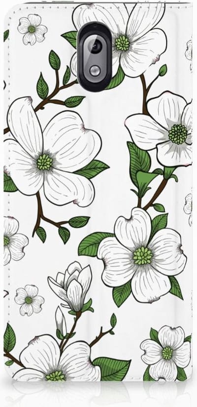 Nokia 3.1 (2018) Smart Cover Dogwood Flowers