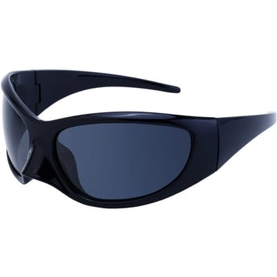 Lunettes de soleil surdimensionnées style œil de chat de luxe Y2K Lunettes de soleil vintage punk pour femmes hommes Lunettes de sport d'extérieur As the photo