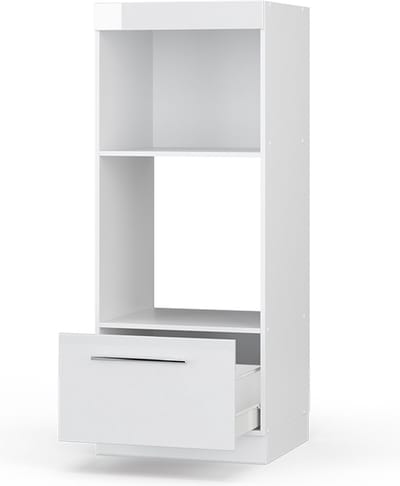 Vicco Fame-Line Magnetronkast – 60 cm open Wit Hoogglans