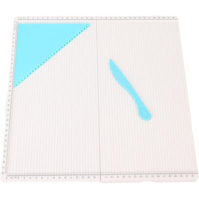 Papier Rilbord Papier Vouwgereedschap 80-200G Dikte Groefontwerp 320X320Mm Helder En Recht Voor Het Maken Van Kaart Envelop