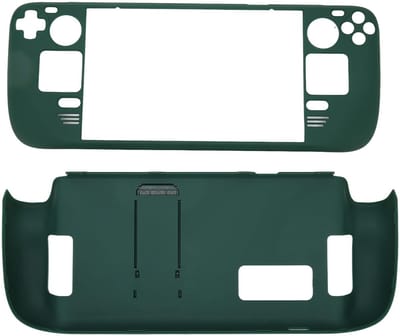 Dailygoods- Beschermhoes voor Steam Deck - Ergonomisch ontwerp - Ingebouwde standaard - Schokbestendig - Comfortabele grip - Perfecte pasvorm - Gamecase