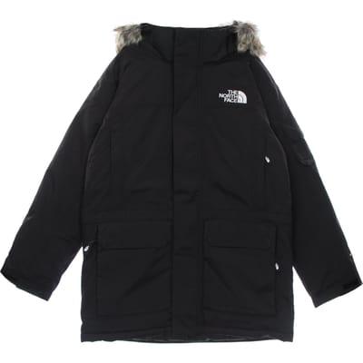 Gerecycled Mcmurdo Jacket Lange herenjas zwart