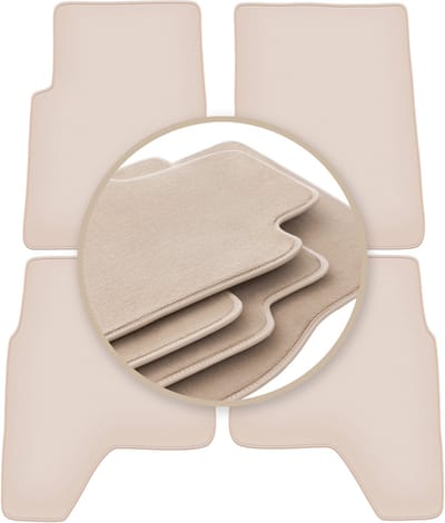 PREMIUM beige vloermatten voor: Hyundai Galloper off-road 1991-2003