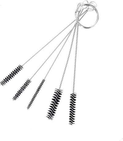 Model Craft Airbrushset - SP5005 Spraycraft Airbrush Schoonmaak Borstels - 5 Stuks Gereedschap