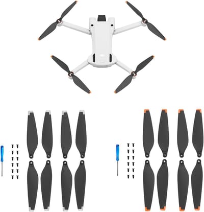 16 Stuks Mini 3 Propellers en Accessoires - Lichtgewicht, Geluidsarm en Stabiliteit voor Drones