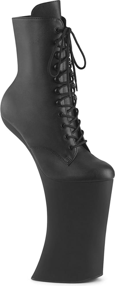 Pleaser - FORBIDDEN-1020 Plateau Laarzen, Paaldans schoenen - US 7 - 37 Shoes - Zwart