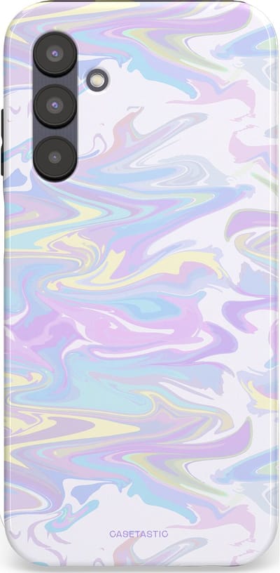 Casetastic Hoesje Geschikt voor Samsung A25 - Stijlvolle Beschermende Duo-layer Case - IJsdans van kleur