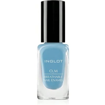 O2M Breathable Nail Polish 667 11 ml – Sky Blue Glossy Finish, Oxygen And Water Permeable Formula, Long Lasting Wear, High Shine Professional Manicure Results, Daily Beauty Essential For Nail Art Enthusiasts