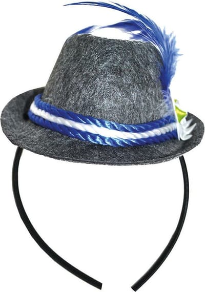 Tiara met Tiroler hoedje