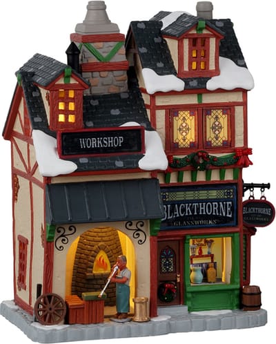 Lemax - Blackthorne Glassworks - Kersthuisjes & Kerstdorpen