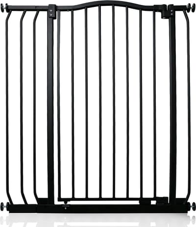 Safetots Klemhek met Gebogen Bovenkant, 80-89cm, Zwart, Hoog 100cm