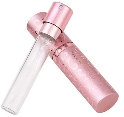 WiseGoods Luxe Navulbaar Mini Parfumflesje 10ML - Luxe Reisverstuiver - Parfums & Geur - Parfum Fles - Accessoires Reizen - Roze