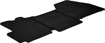 Gledring Rubbermatten passend voor Citroen Jumper / Peugeot Boxer / Fiat Ducato 2006-2013 & 2014- (G profiel 3-delig)