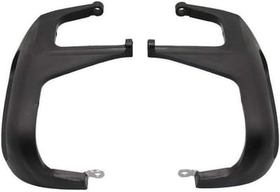 Motor Cilinder Beschermers - Motorfiets Onderdelen - Motor Beschermen - Specifieke Pasvorm - 1 Paar - Zwart