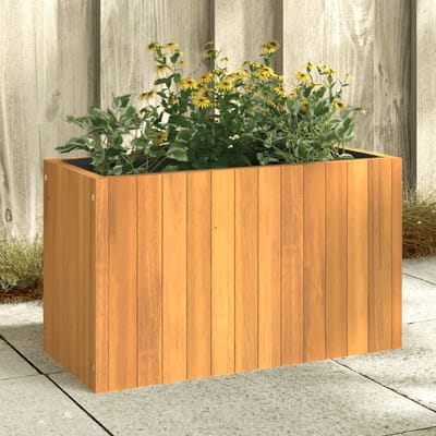 Vidaxl Jardinière de Jardin, 59x27,5x35 cm, Bois d'Acacia Massif