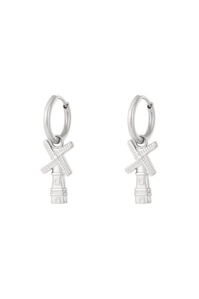 Dutch Breeze oorbellen Zilver