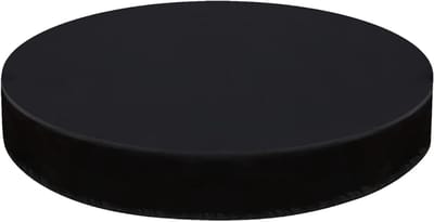 Rond Zwembadzeil - Zwembadafdekking Spahoes - Zwembad Beschermen - Scheurbestendig Oxford - 200 x 30 cm - Zwart