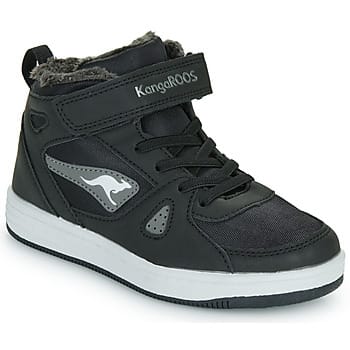 KangaROOS K-CP Kalley II EV hoge unisex kindersneaker warme voering zwart