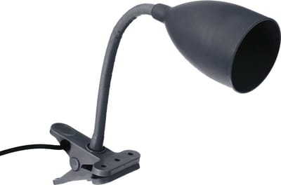 Atmosphera Klem bureaulampje - Design Light Classic - blauw - H43 cm - Leeslamp