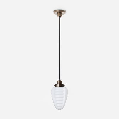 Hanglamp aan snoer Parole 20's Brons - Art Deco Trade