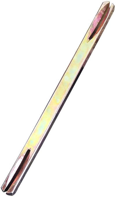 Dailygoods- Splitspil 8 x 105 mm - Vervangende Deurknopspindel - Roestbestendig - Stevig/IJzer - Duurzaam - Lange levensduur - Deurscharnier