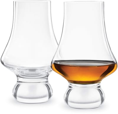 Dailygoods- Whiskeyglazen DuraShield titanium versterkt - 2 stuks - Loodvrij kristal - Handgemaakt - Ultrafijne rand - Verhoogde duurzaamheid - Drankglazen