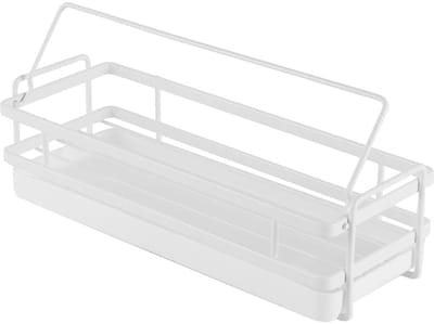 Dailygoods- Opbergrek Wandgemonteerd - Multifunctioneel Keukenrek - Kruidenrek/Sponsrek - Afvoermand/Gootsteenbeugel - Ruimtebesparend - Eenvoudige Installatie - Keukenorganizer