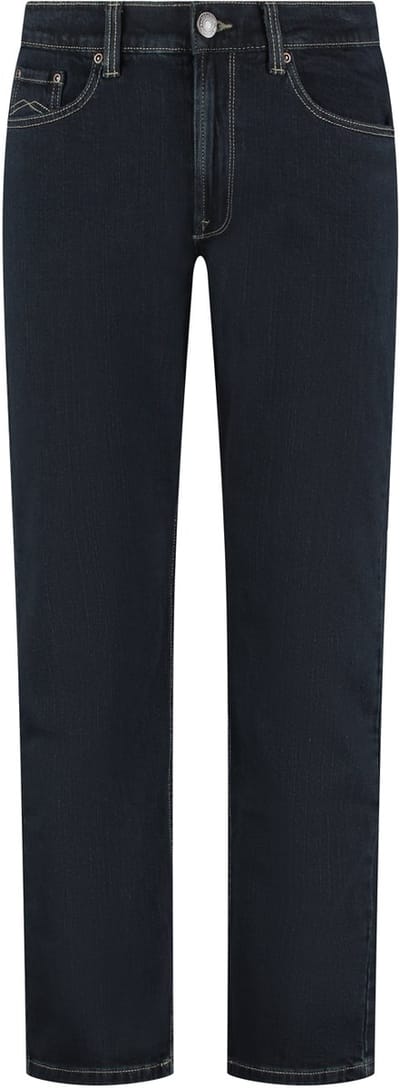 MASKOVICK - Heren Jeans - Regular Fit - Stretch – Blue Black – Clinton – W30 L30